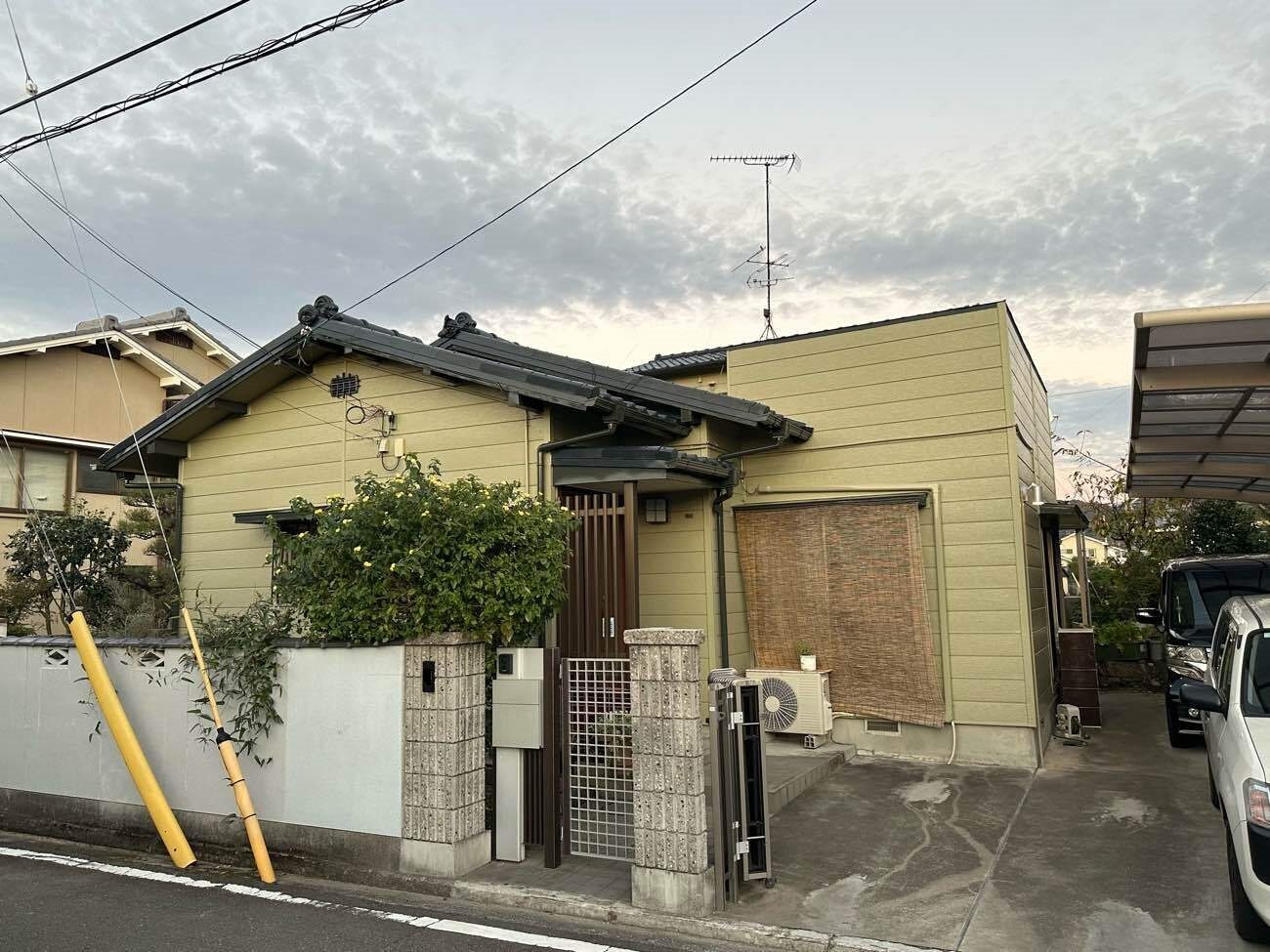 松山市　匿名様邸　外壁塗装　屋根塗装　2024/12/6