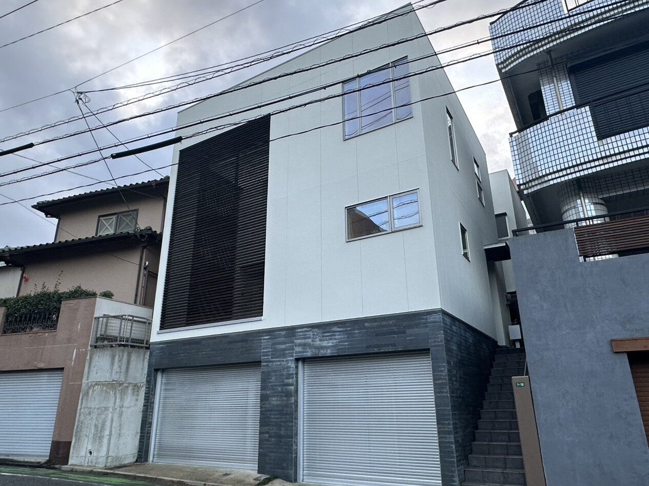 福岡市中央区　H様邸　外壁塗装工事　築12年