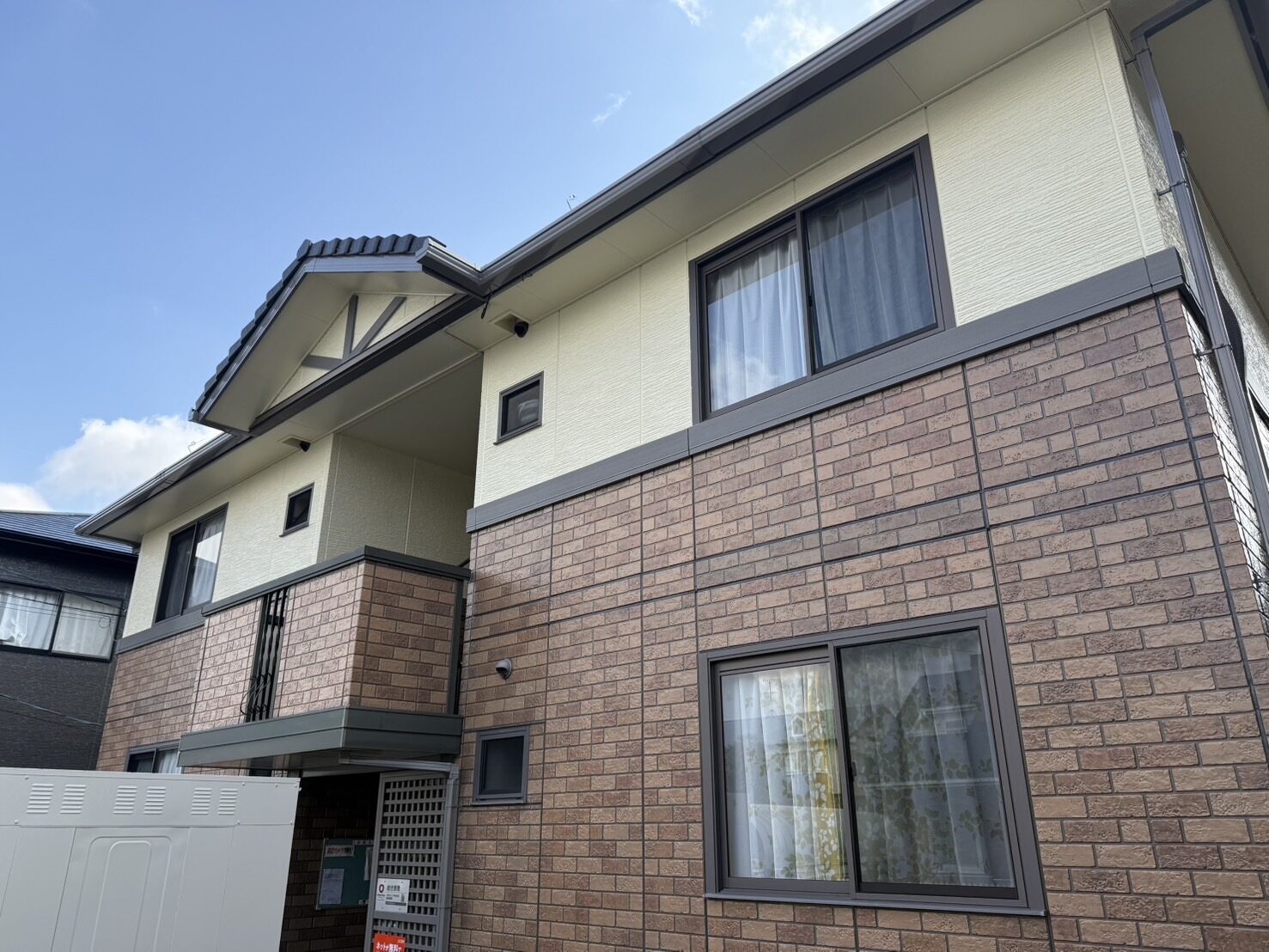 熊本市南区 田迎 アパート　外壁塗装工事 20241225