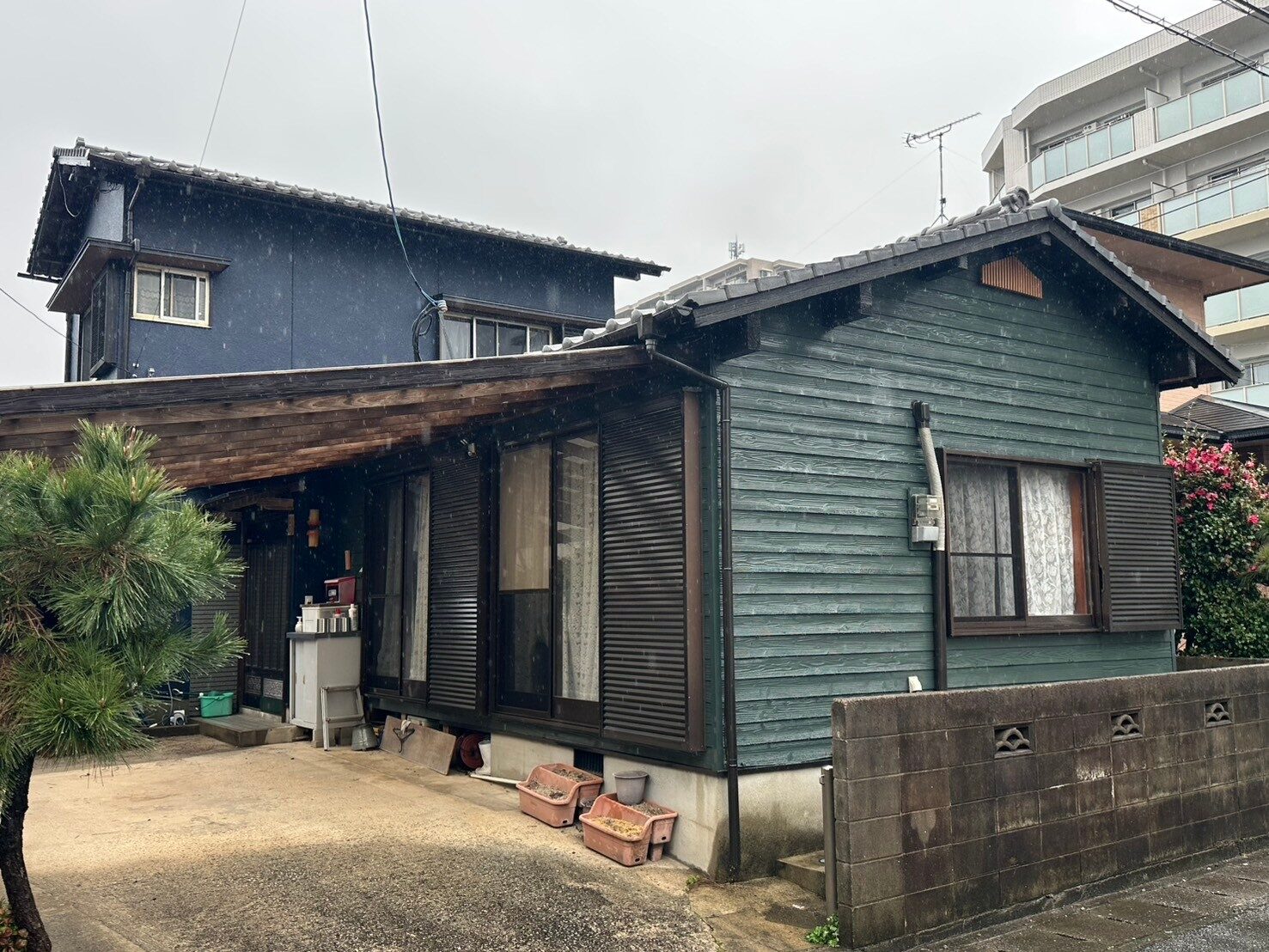 糸島市　N様邸　外壁塗装工事　築45年