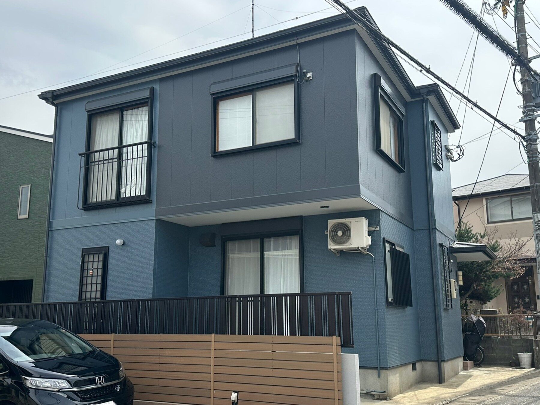 福岡市早良区　H様邸　外壁塗装工事　屋根塗装工事　築20年