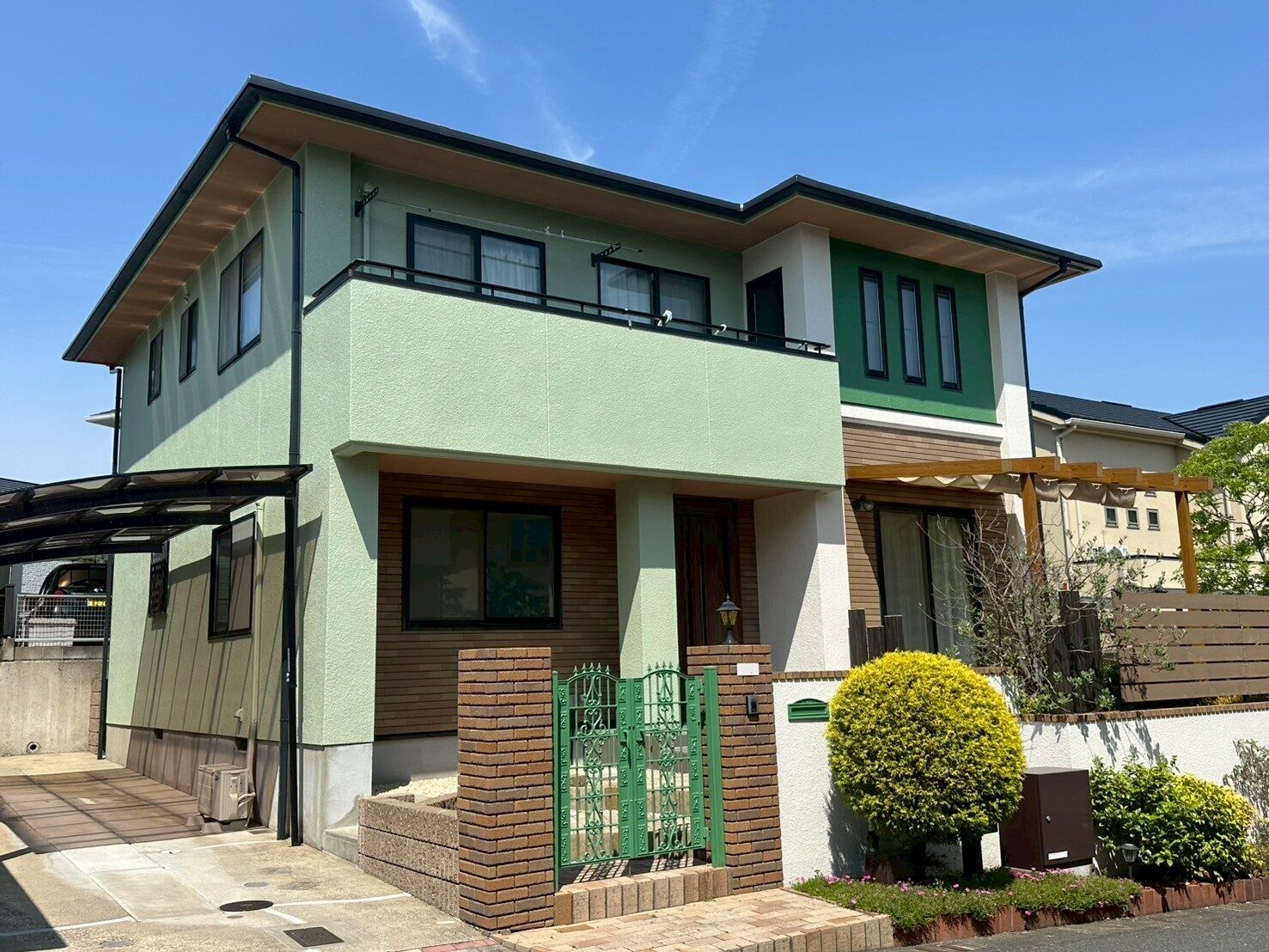 福岡市西区　E様邸　外壁塗装工事　屋根塗装工事