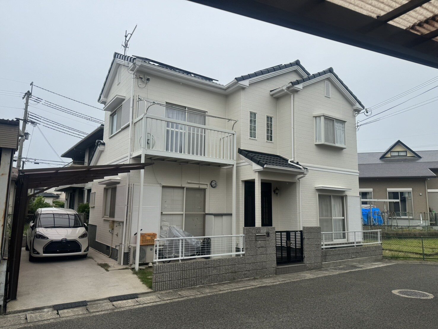 岩出市　F様邸　外壁、屋根塗装工事