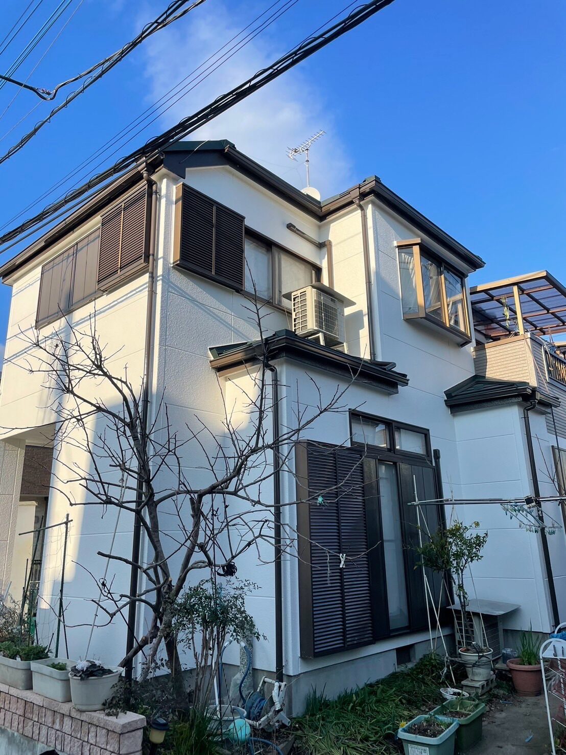 白岡市 K様　屋根カバー・外壁塗装工事