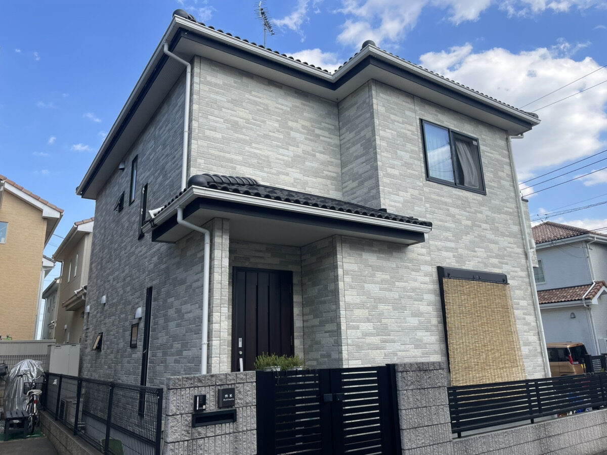 白岡市　K様邸　クリヤー塗装