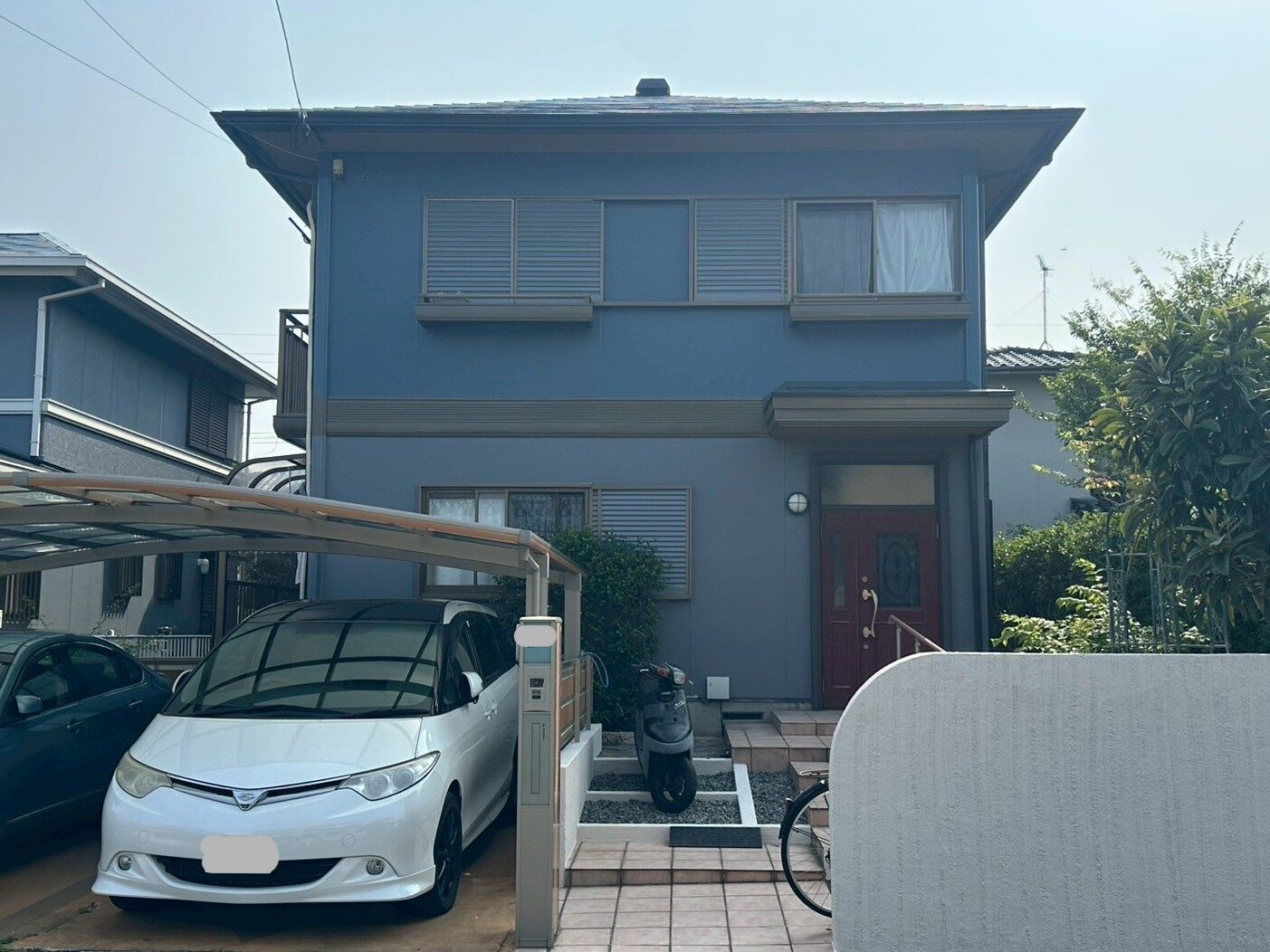 福岡市西区　M様邸　外壁塗装工事　屋根塗装工事　築36年