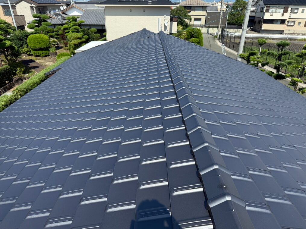 【熊本市南区】築43年のお住まいを災害に強い屋根にリフォーム