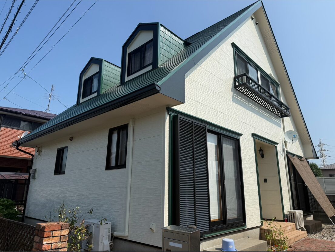 【宇土市】築26年H様邸の屋根外壁塗装｜無機塗料で長持ちと美観を両立！
