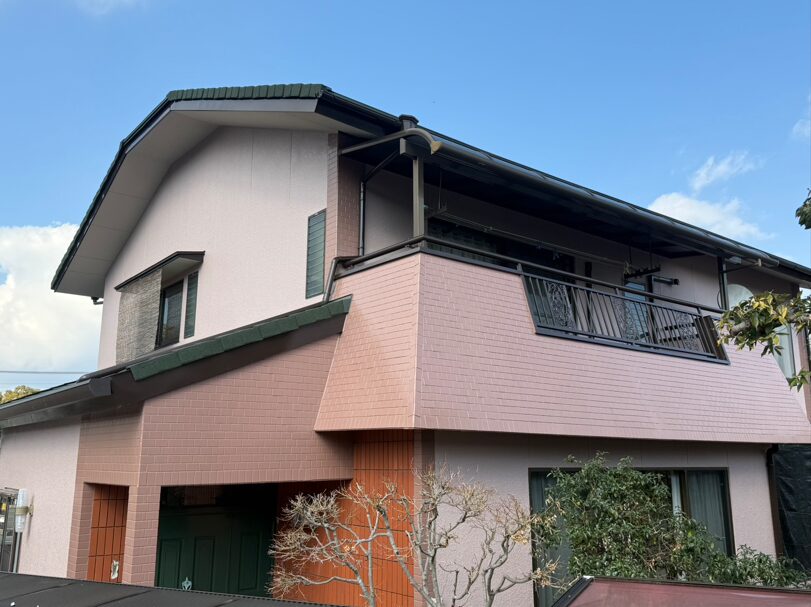 【熊本市中央区】K様邸｜外壁塗装・雨漏り修繕施工事例