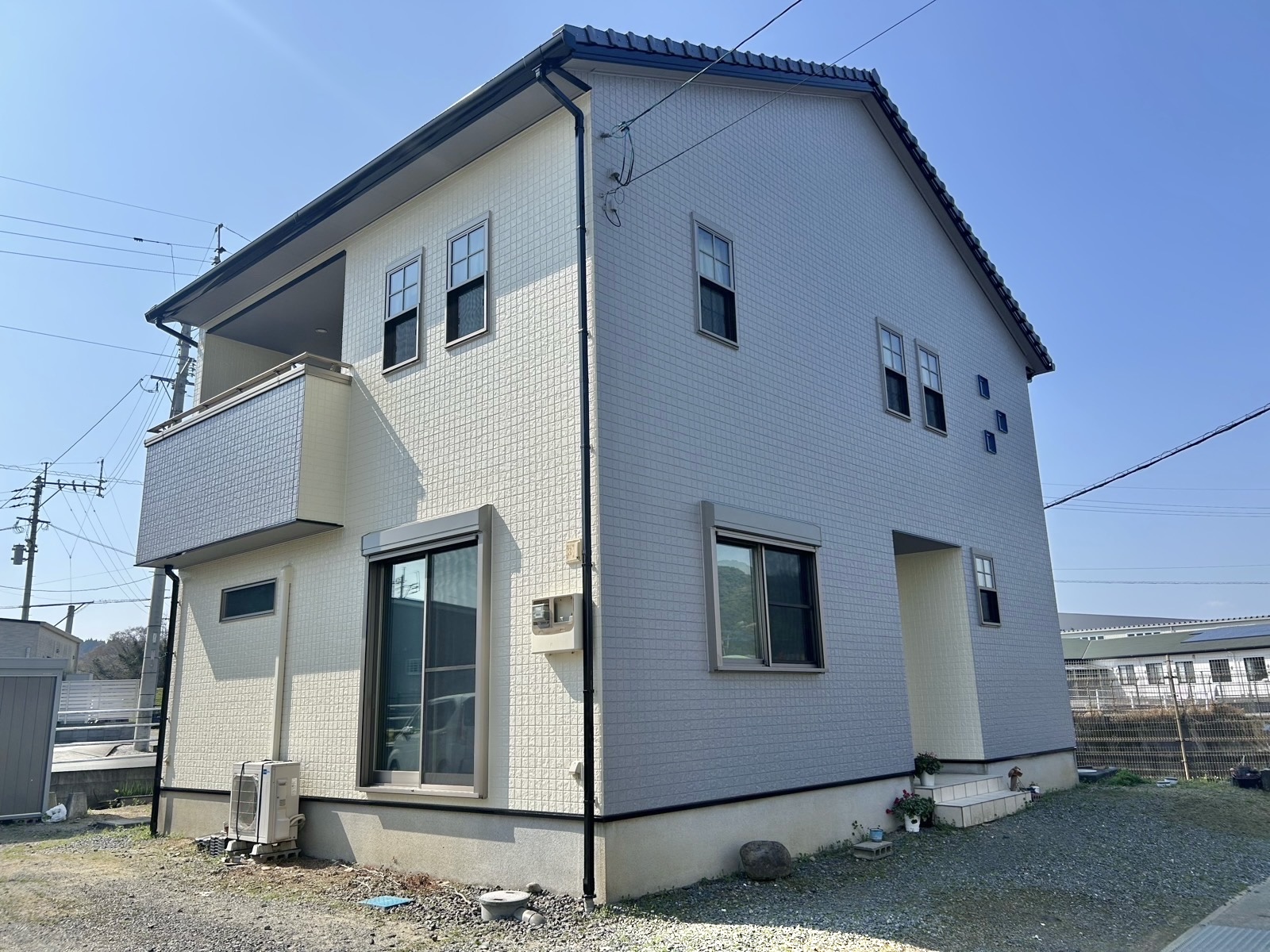 【熊本県上益城郡甲佐町｜N様邸】外壁塗装工事｜ハイブリッド無機塗料「深碧」で美しく耐久性の高い外壁へ