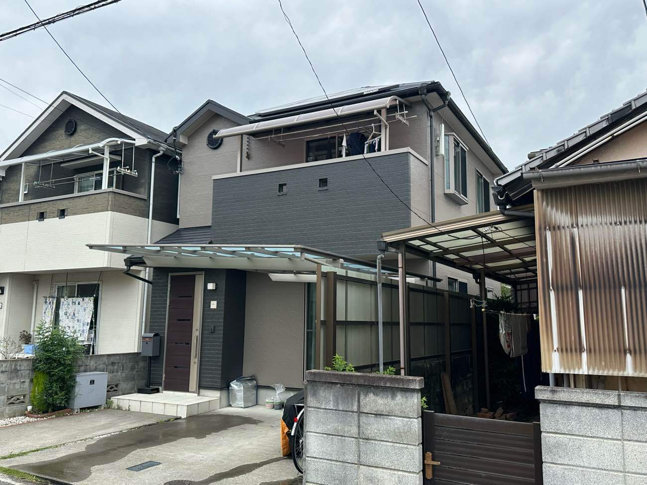 【愛媛県松山市｜外壁屋根塗装工事】色あせた住まいが新築のような美しさへ！深碧・深碧雅で実現した高耐久塗装施工事例